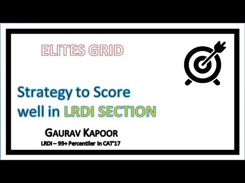 Strategy to score 99+ in LRDI section of CAT | Study Plan for LRDI ...