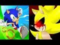 Sonic Dash Vs SUPER SONIC EXE 