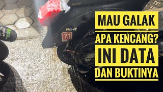 Pengujian Perbedaan Performa Knalpot di Mesin Vespa Yang Sama || Aji VAS