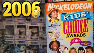 Flipping Through A 2006 Nick Magazine Kids Choice Awards Issue