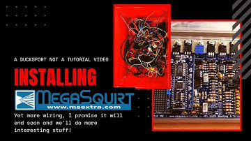 Installing a MegaSquirt ECU in the 1958 Prefect 100e Pinto Turbo Project Car