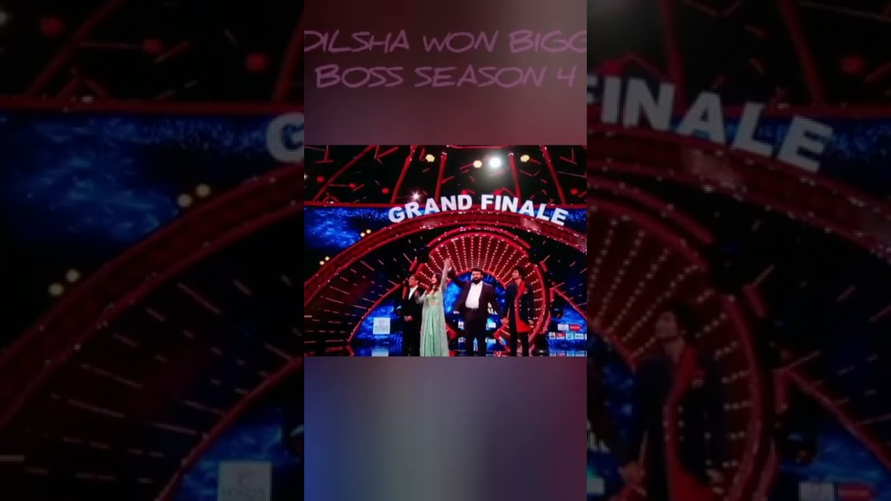 DILSHA WON BIGG BOSS SEASON 4 