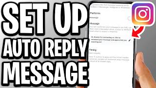 How To Set Auto Reply Message On Instagram - Full Guide