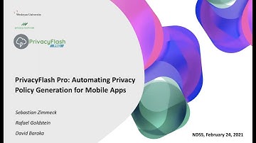 PrivacyFlash Pro: Automating Privacy Policy Generation for Mobile Apps