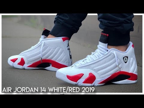 Air Jordan 14 White/Varsity Red 2019 