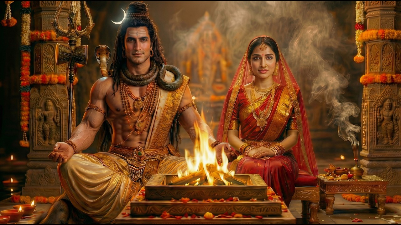 SHIV SHAKTI: The Universe Was Born From This Love | #harharmahadev #shivshakti #higgsfieldaction #ai