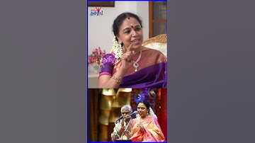 Thumbnail of Sudha Ragunathan about Carnatic Music #sudharagunathan #carnaticsinger #Carnaticmusic #Shorts