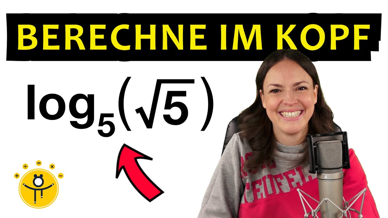 Logarithmus berechnen OHNE Taschenrechner – mit Wurzeln