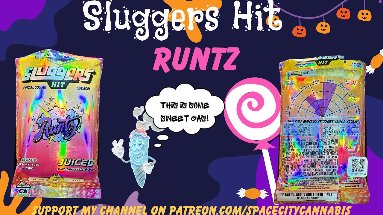 SLUGGERS HIT STRAIN REVIEW: Runtz (5pk) Sheeeeeeesh!