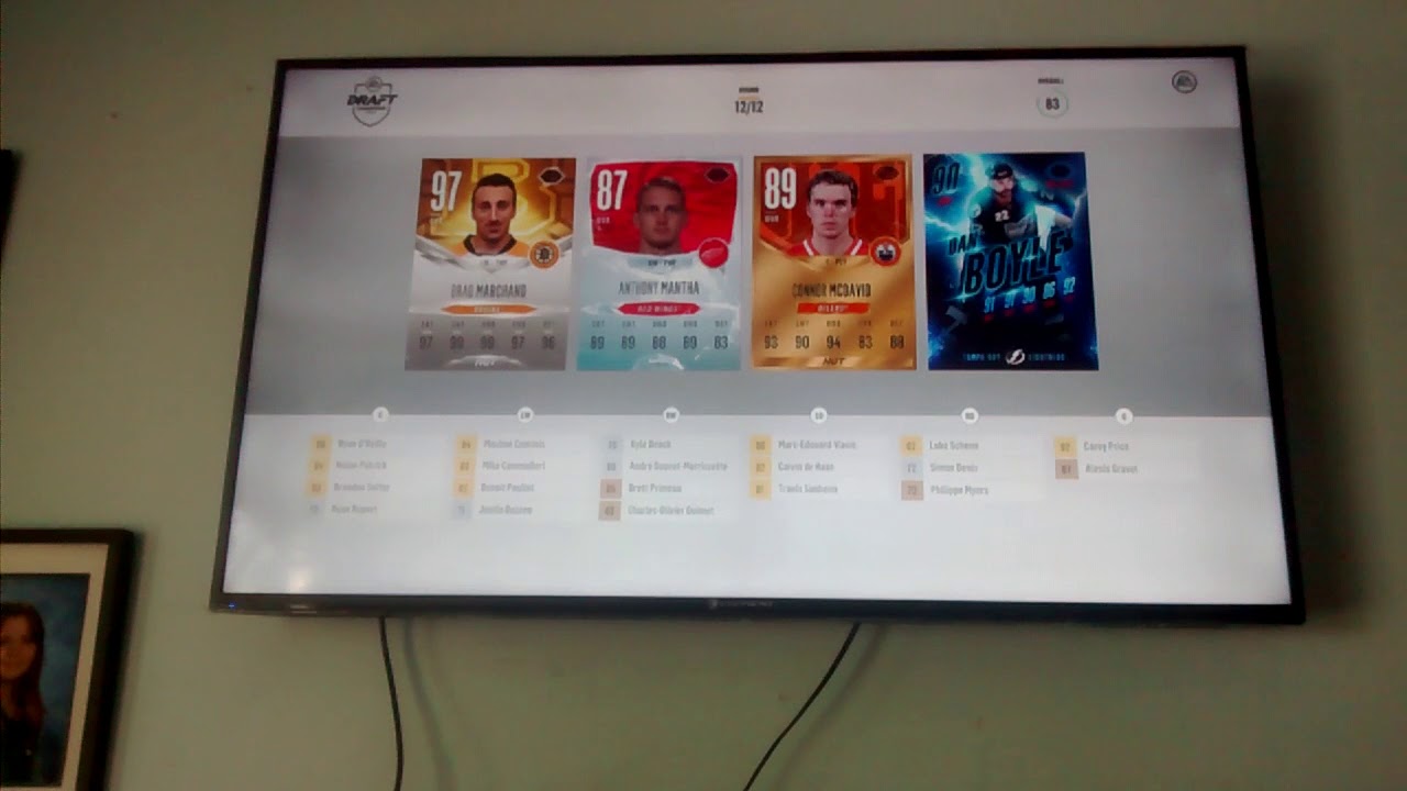 Blind folded draft champions NHL 18