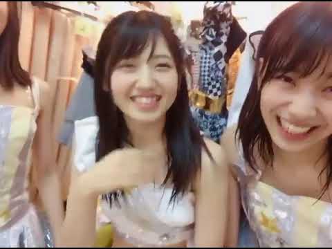 AKB48  福岡聖菜+村山彩希+後藤萌咲   公演終わりました、おー楽しかったよー  2017/08/17