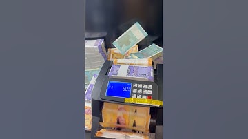 ₹ 20,000 NOTES COUNTING MACHINE ASMR 💴 #money #shorts #shortsfeed