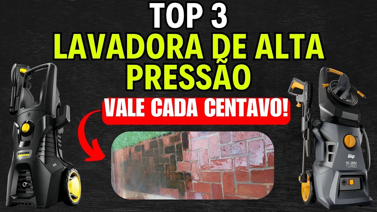 Qual a melhor lavadora de alta pressão custo beneficio: melhor lavadora ...