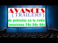 Avances de cine en la radio mexicana 70s 80s 90s