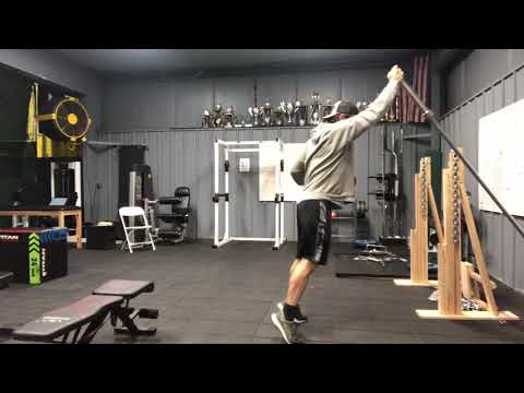 Dynamic Landmine Push Press