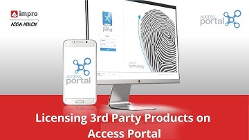 Licensing 3rd Party Products - Access Portal v5