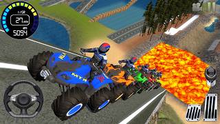Impossible Dirt Quad Bikes Racing Game #6 - Extreme Motocross ATV Bike Stunts - Android IOS Gameplay screenshot 5