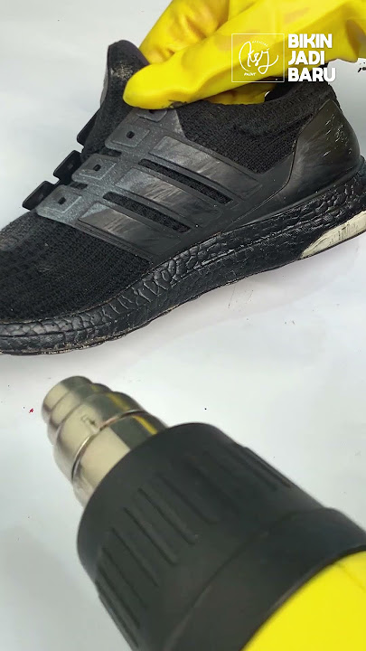 Midsole Sepatu Ultraboost Menguning? Repaint dong! #shorts