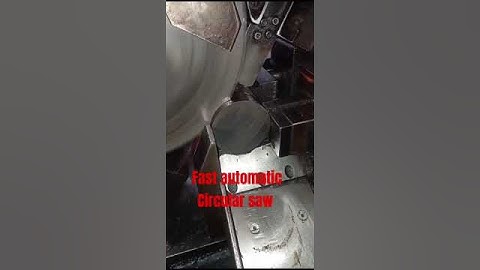 fast automatic Circular saw #machine #cuttingskills #factory