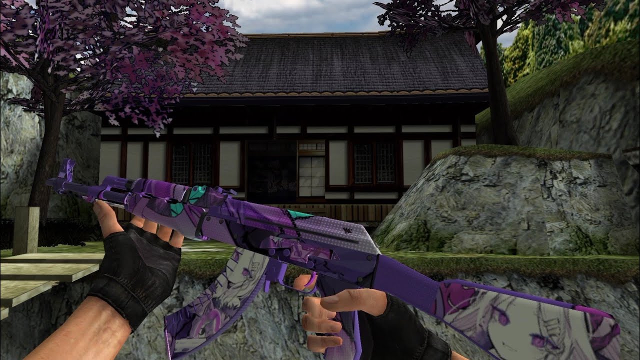 [CS1.6 Xash3D] CSGO Blue Archive Weapon Skin Collection - YouTube