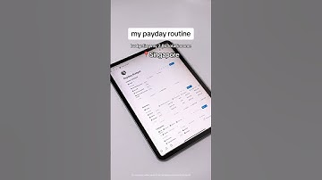 My monthly payday routine #payday #budgeting #notiontemplate #paycheckbreakdown