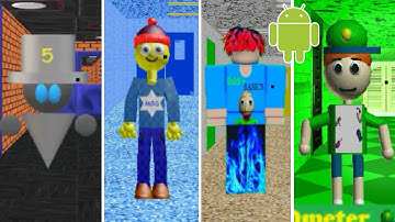 4 ANDROID Mods With Baldi