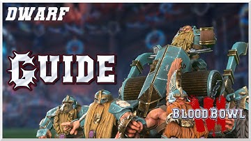 Dwarf Guide: Lineups, skills and tips! (Blood Bowl 3)