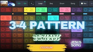 3/4 pattern remixlive loops