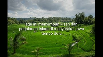 lir ilir lirik dan terjemahan