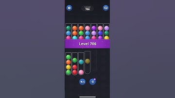 Color Bubble - Ball Sort Puz (Level 706)
