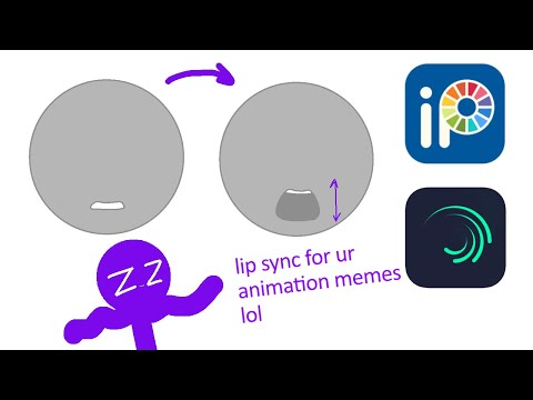 Basic Animation Meme Lip Sync Lesson (iOS Alight Motion & IbisPaint X)