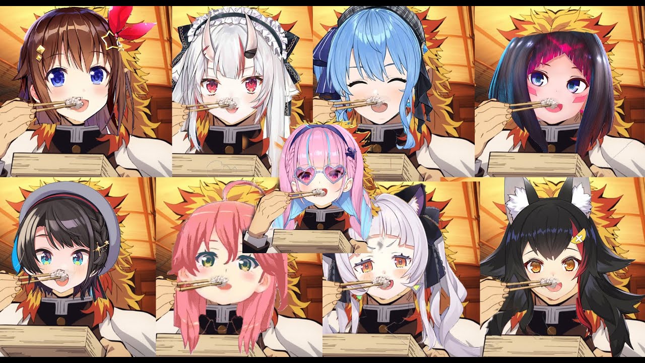 【HOLOLIVE合唱】炎-LISA 中日字幕