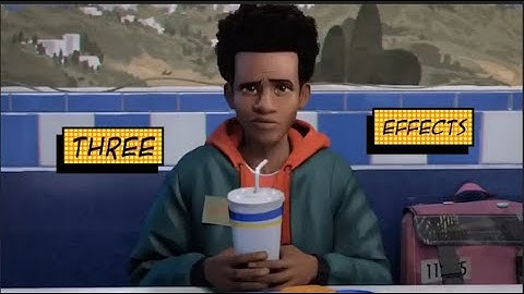 how to make spider verse style animation on your video