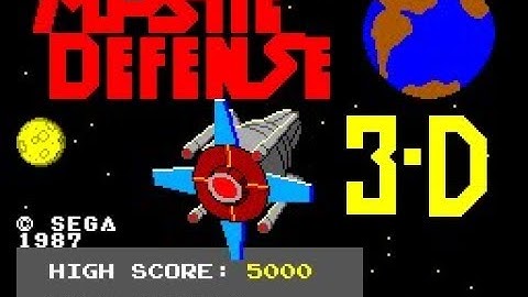 Master System Longplay [060] Missile Defense 3-D