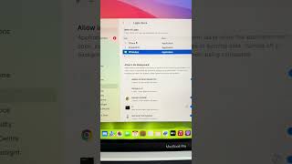 How to stop apps from opening on startup on Macbook #macbooktips #shortsfeed