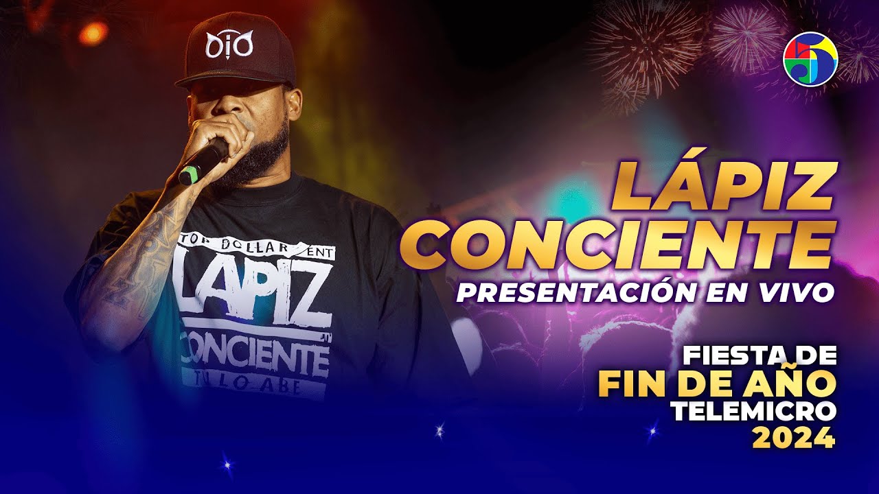 Lápiz Conciente Presentación Musical | Fiesta de Fin de Año Telemicro 2024