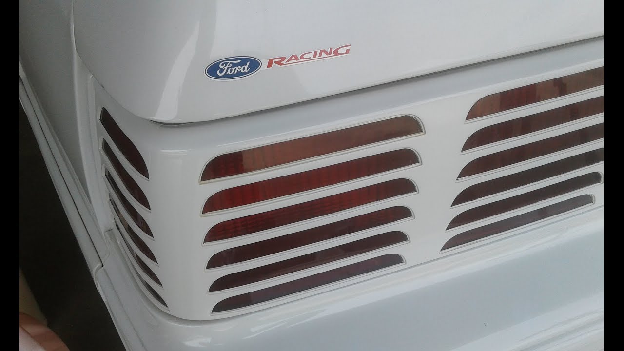 say CHEESE! Foxbody Style tail light detailing (D151) YouTube