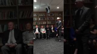 The Best book launch ever. Sir Les Patterson at Bill Leak's "Trigger Warning" book launch