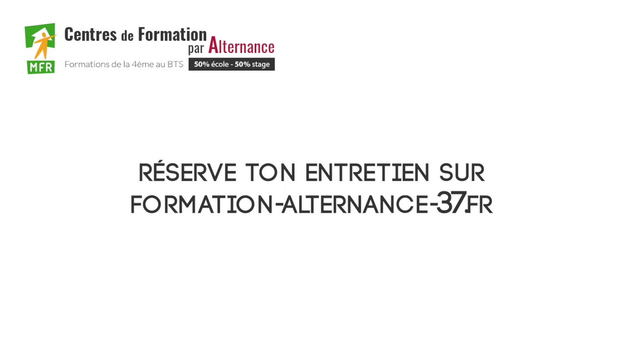 Spot radio Alouette Campagne Portes Ouvertes des MFR de Touraine