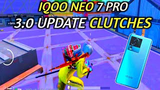 3.0 UPDATE LONE DESERT CLUTCHES 😍 IQOO NEO 7 PRO SMOOTH + 90FPS PUBG ⚡ IQOO NEO 7 PRO BGMI TEST