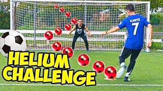 HELIUM REVERSE FOOTBALL CHALLENGE (super tele) w/ illuminati crew