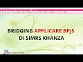 CARA HAPUS DATA KAMAR DI APPLICARE BPJS DAN MAPING KAMAR DI SIMRS KHANZA