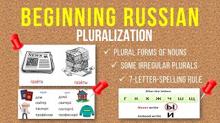 Beginning Russian: Plural Forms of Nouns