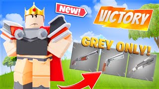 The GREY *ONLY* CHALLENGE in Tropical Royale!
