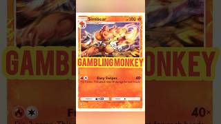 Gambling Monkey! Victini Helps Simisear Hit JACKPOT - TCG Pocket #pokemontcgpocket #pokemon