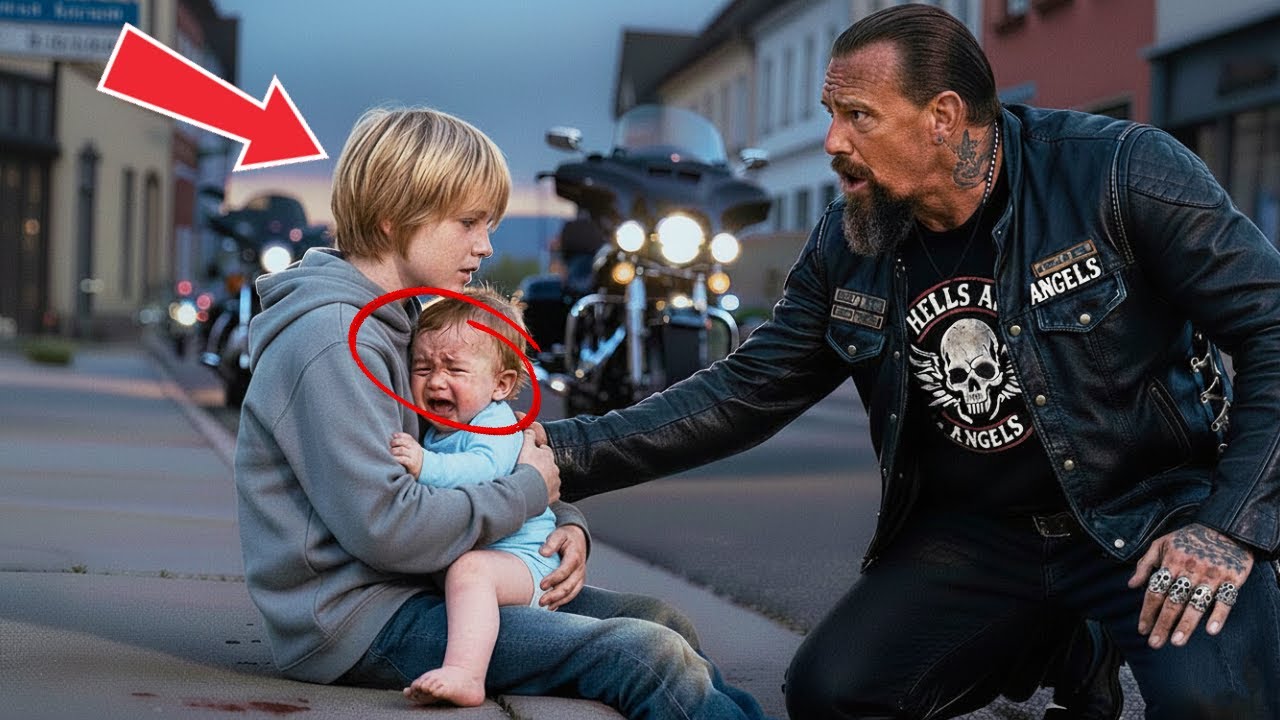 Waisenjunge rettet Kleinkind aus 2. Stock — Was 300 Biker dann taten schockiert