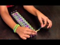 How To Make Railroad Loom Band Bracelet [EASY] [BEGINNER]