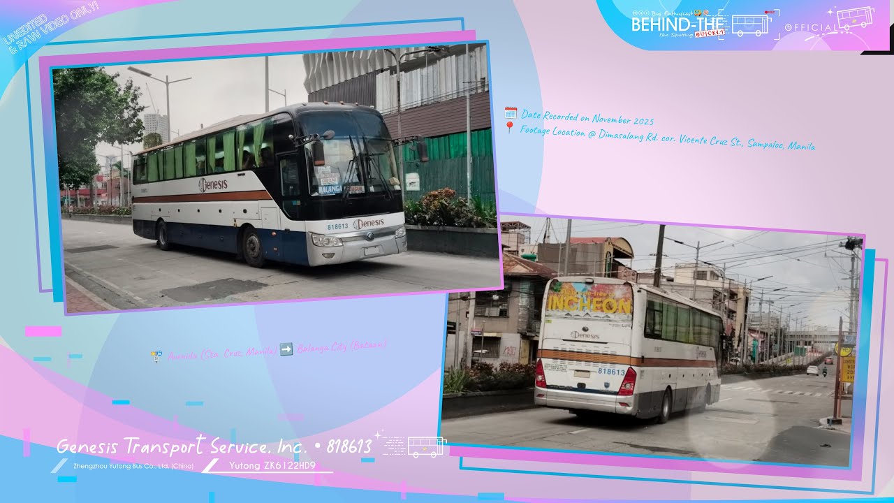 Genesis Transport 818613 || Behind-The Bus Spotting Quickly Ep.40