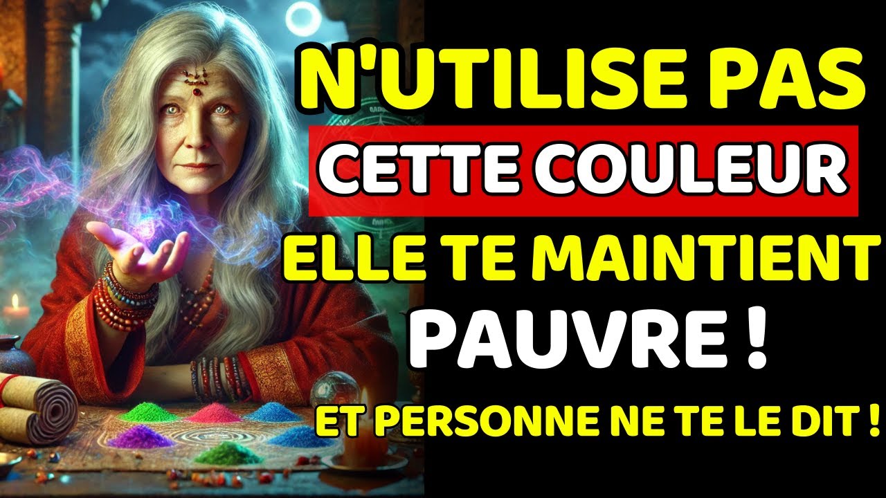 La COULEUR MAUDITE qui m’a ruiné (et comment je m’en suis débarrassé) | ENSEIGNEMENTS BOUDDHIQUES