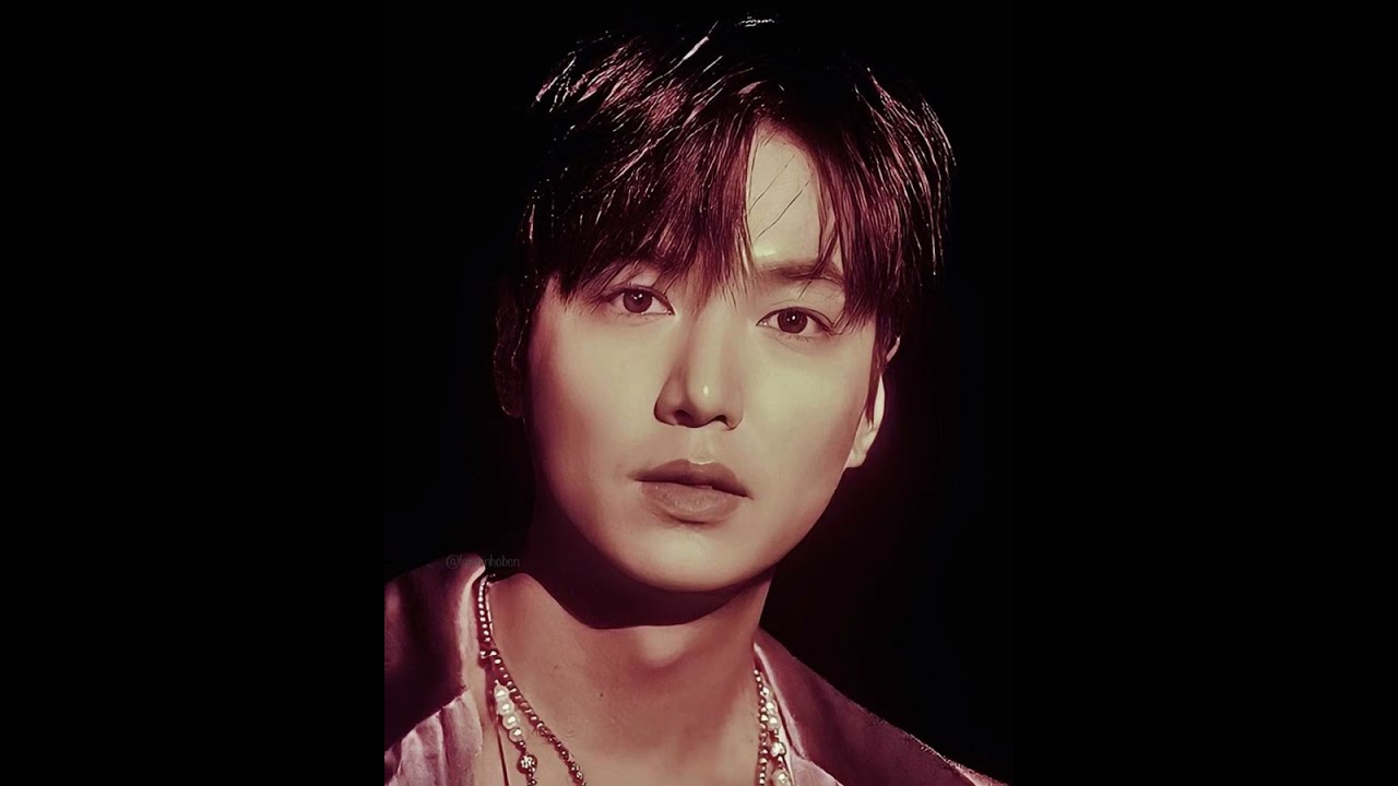 Lee Min Ho beautiful, he so beautiful and yet so sad, overflowing with colors and yet full of sorrow